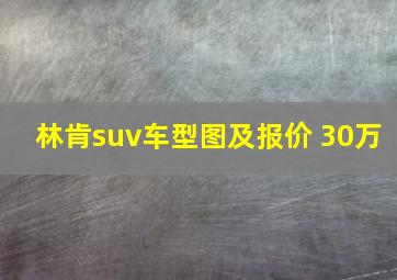 林肯suv车型图及报价 30万